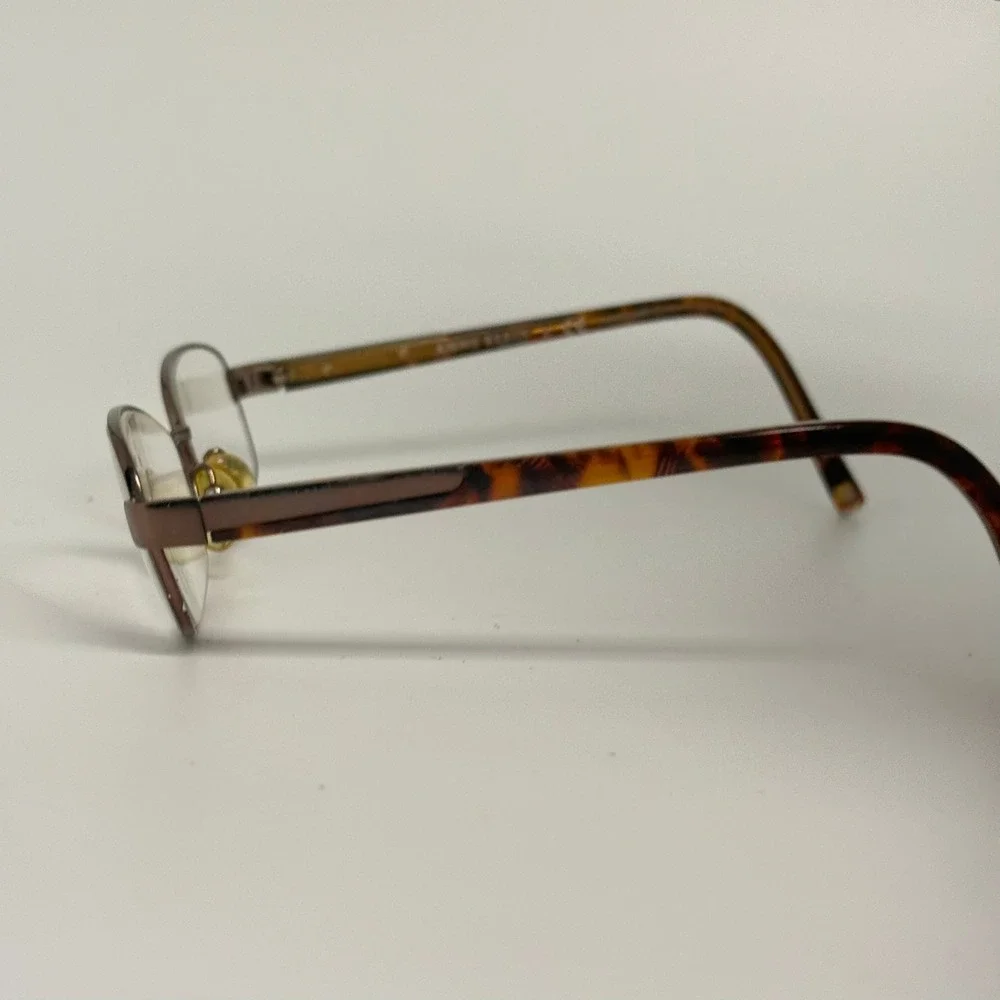 Anne Klein AK9097 508 Brown Tortoise Oval Eyeglasses Frames 52-16-135